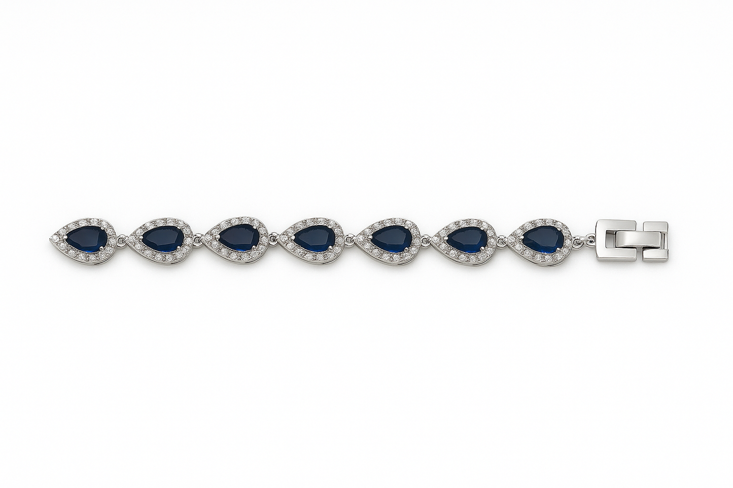 Royal Crimson Tear Drop Bracelet (Unisex)